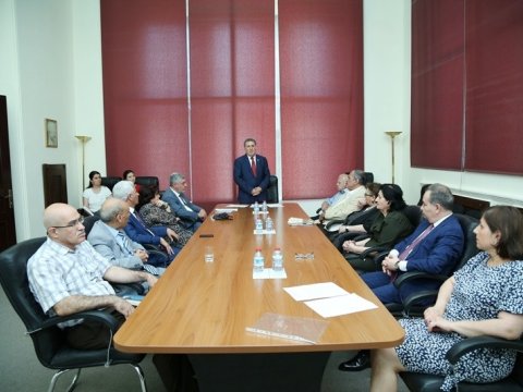 AMEA-nın Humanitar Elmlər Bölməsinin Ümumi yığıncağı keçirilib  
