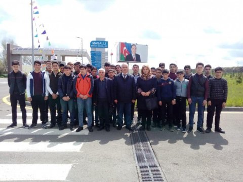 Lənkəran Peşə Liseyinin tələbələri Masallı Sənaye Məhəlləsinə olublar