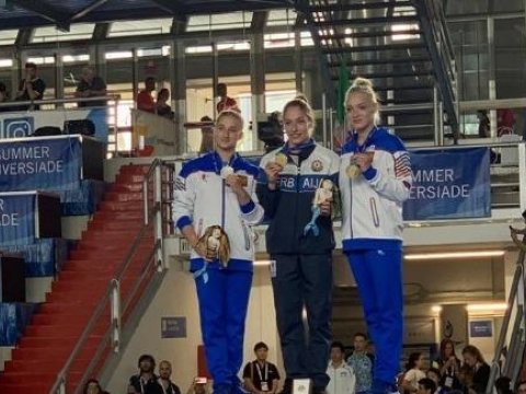 Azərbaycanlı gimnast Universiadada qızıl medal qazanıb