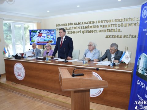 AMEA-da “Qoşa qanad: VI Fizika və lirika konfransı” təşkil olunub