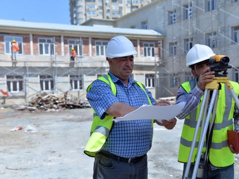 Bakıda tikiləcək yeni  məktəblər - Tamamlanan və davam edən işlər