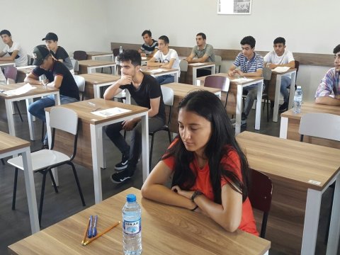 UFAZ-a qəbul imtahanı keçirilir - FOTOLAR