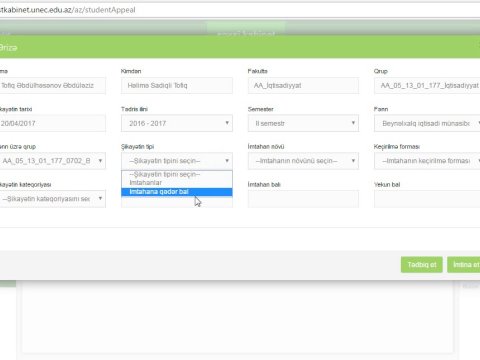 Müəllim namizədlər bu gündən etibarən apelyasiya müraciəti edə bilərlər