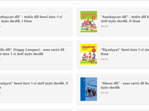 Dərslik layihələrinə dair ictimai rəyin öyrənilməsi davam edir