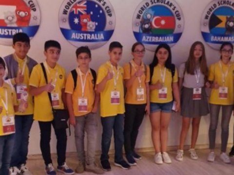 Şagirdlərimiz beynəlxalq olimpiadada ölkəmizi təbliğ ediblər