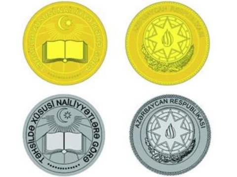 Məzunlar qızıl və gümüş medala layiq görülüblər