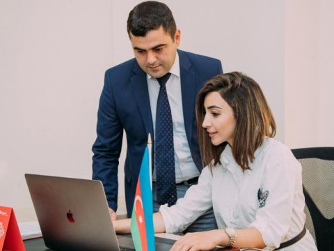 Tələbələr ilk dəfə Kənd Təsərrüfatı Nazirliyində təcrübə proqramında iştirak edir
