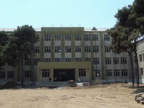 Biləsuvarda yeni məktəb binası inşa olunur