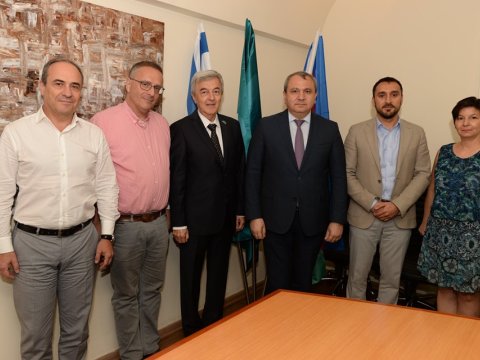  BDU-nun nümayəndə heyəti İsrailin Holon Texnologiya İnstitutunda olub   