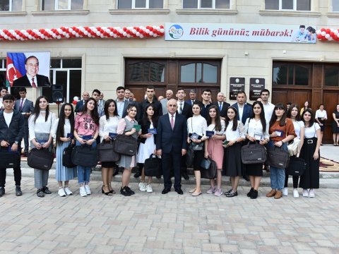 Sumqayıt Dövlət Universitetində Bilik günü” qeyd olunub -FOTOLAR
