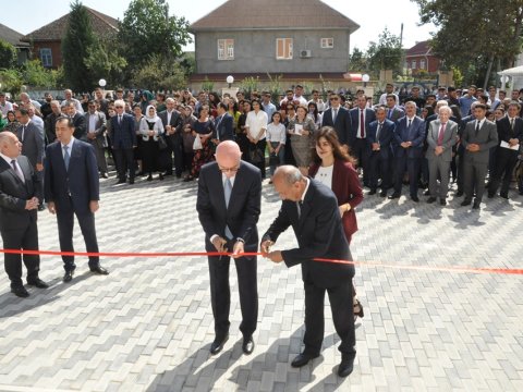LDU-da yeni tələbə yataqxanası və tədris  korpusları istifadəyə verildi - FOTOLAR  