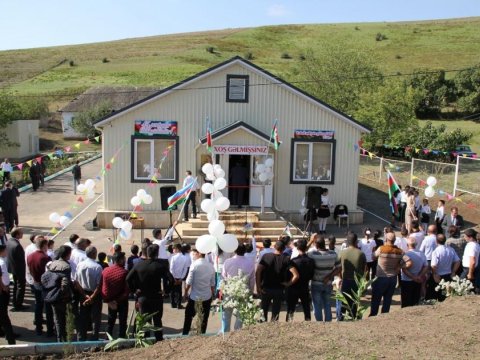 Cəlilabadda üç yeni modul tipli məktəb binası istifadəyə verilib