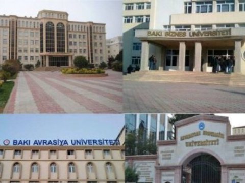 Özəl universitetlərə qəbul olunanların biliyi kafidən yuxarı deyil