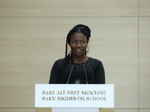 BANM-ın nigeriyalı tələbəsi ölkəmizdə təhsilə başlamasından həyəcan duyduğunu bildirib