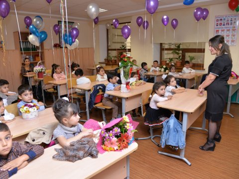 Məktəbəhazırlıq qrupları fəaliyyətə başlayıb - FOTO