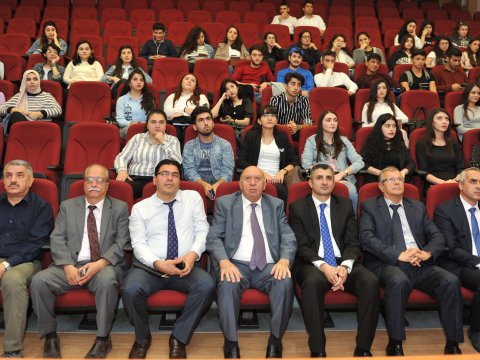 BMU-nun Tələbə Elmi Cəmiyyətinin hesabat yığıncağı keçirilib - FOTO