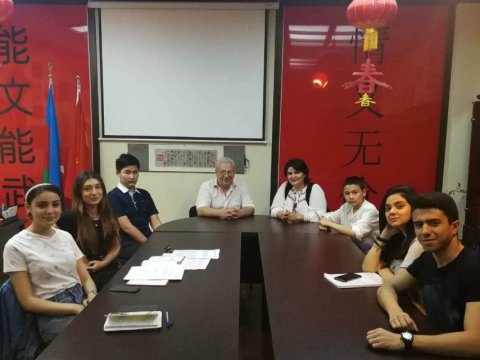 Çindəki Azərbaycan diasporunun nümayəndələri ADU-da oldular