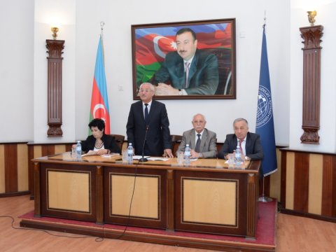 UNEC-də Bakı Dövlət Universitetinin 100 illik yubileyi qeyd edilib
