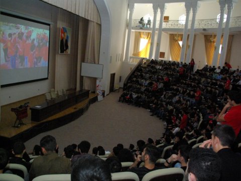 Azərbaycan Texniki Universitetində “Bir” Tələbə-Könüllü Proqramının təqdimatı olub