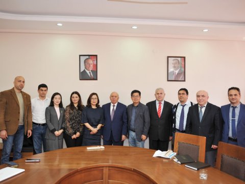 BMU ilə Koreyanın tədqiqat mərkəzi arasında əməkdaşlıq müzakirə olundu  