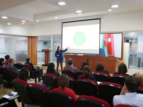 Azərbaycan Universitetində “Clarivate Analytics” şirkətinin növbəti təlimi keçirilib