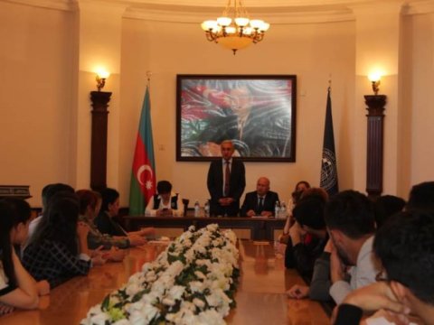 Universitetdə  İsmayıl Şıxlının 100 illik yubileyi qeyd olundu