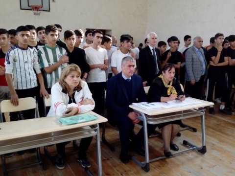 Lənkəranda məktəblilər arasında keçirilən rayon birinciliyi yekunlaşıb