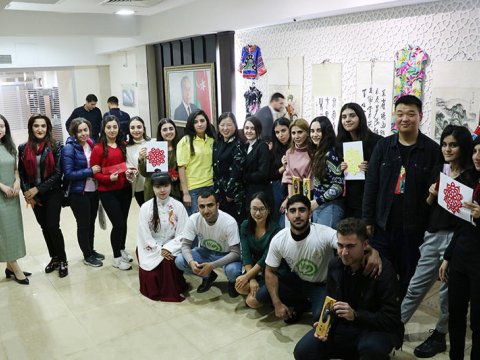 Azərbaycan Universitetində “Çin Günü” mədəniyyət tədbiri keçirilib - FOTO
