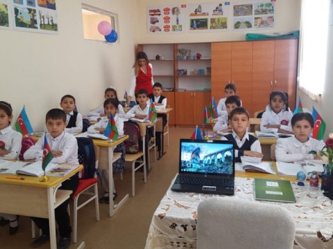 Ağsunun Sarvan kəndində modul tipli təhsil ocağı istifadəyə verilib  