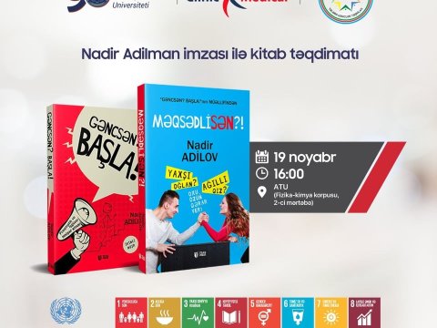 Tanınmış motivatordan tələbələrə sürpriz - 200 dəyərli kitab hədiyyə olunacaq-FOTO