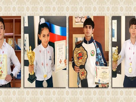 Beynəlxalq yarışdan qalibiyyətlə qayıdan Bakı məktəbliləri