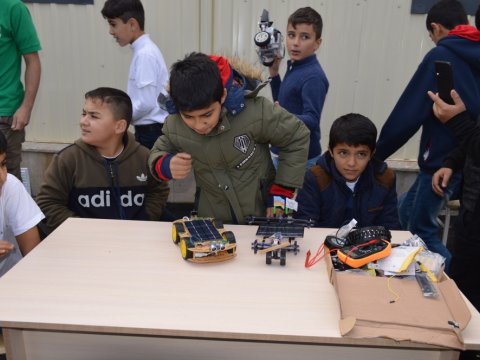 Astarada ilk dəfə “Voltran” robototexnika sərgisi keçirilib