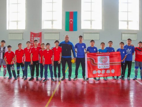 “Olympic Moves” layihəsi çərçivəsində məktəbdaxili yarışlar başa çatıb