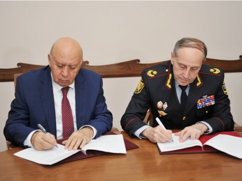 BMU ilə Polis Akademiyası arasında əməkdaşlıq sazişi imzalanıb  