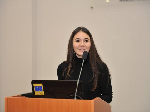 Webster Universitetinin nümayəndəsi BMU tələbələriylə görüşüb