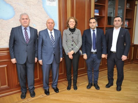 Erasmus+ KA2 layihələri üzrə ekspert BMU-da olub