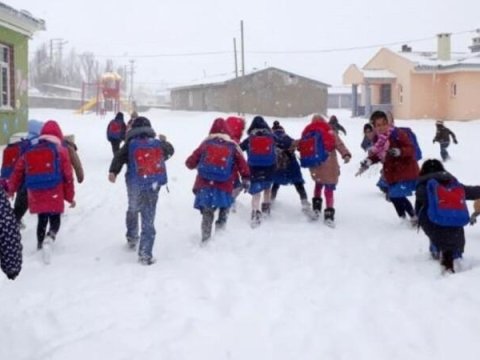 Güclü qar həyatı İFLİC ETDİ - Məktəblər bağlandı