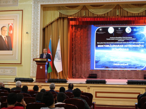 BDU-da Məktəblilərarası Astronomiya Olimpiadası keçirilib