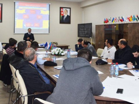 Səriştələrinin artırılması üzrə təlimlər