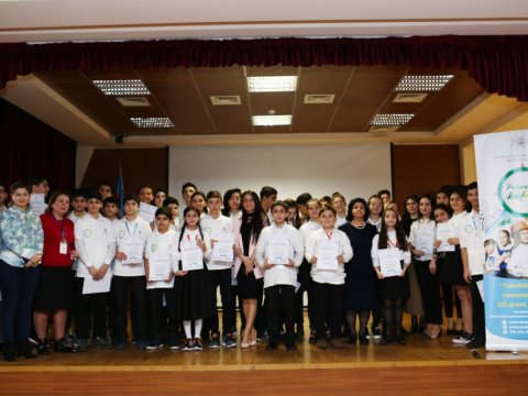 Təhsil Kompleksinin şagirdləri “Potensialını kəşf et!” layihəsində uğur qazanıblar