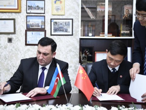 ADNSU və Çinin Şimal-Şərqi Neft Universiteti əməkdaşlığa dair müqavilə imzalayıb