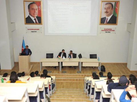Hindistanlı qonaqlar BMU-da olub