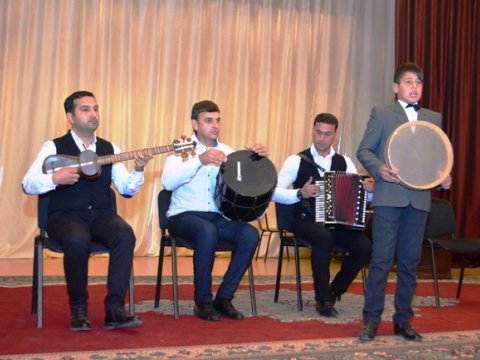 Goranboyda uşaqlar arasında musiqi yarışması keçirildi - FOTOLAR