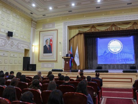 “Əbədi ezamiyyət” sənədli filminin BDU-da nümayişi keçirilib