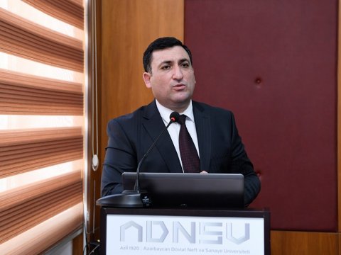 ADNSU-da startap layihələrinin maliyyələşdirilməsinə həsr olunmuş seminar keçirilib  