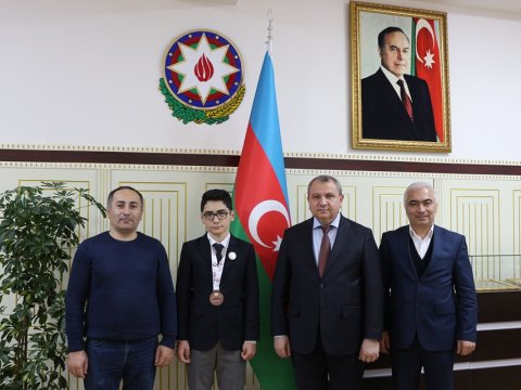 “Gənc istedadlar” liseyinin şagirdi dünya olimpiadasında bürünc medala layiq görülüb