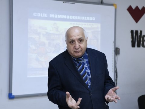 ADNSU-da Cəlil Məmmədquluzadənin 150 illik yubileyi qeyd olunub