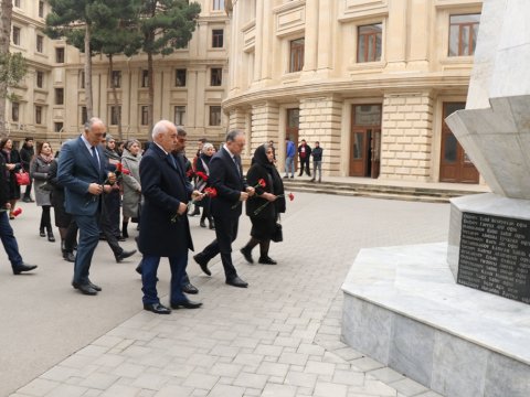 AzTU-nun məzunu, Aprel şəhidi Mahir Quliyevin xatirəsi anılıb