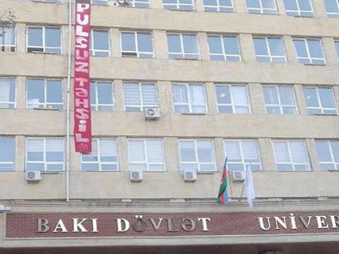 Bakı Dövlət Universitetindən tələbələrin etirazına REAKSİYA