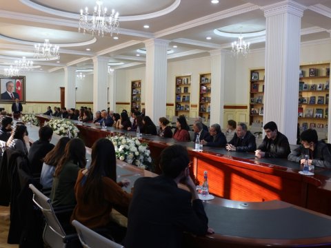 Prezident İlham Əliyevin BDU-nun 100 illik yubileyindəki çıxışına dair məruzə dinlənilib